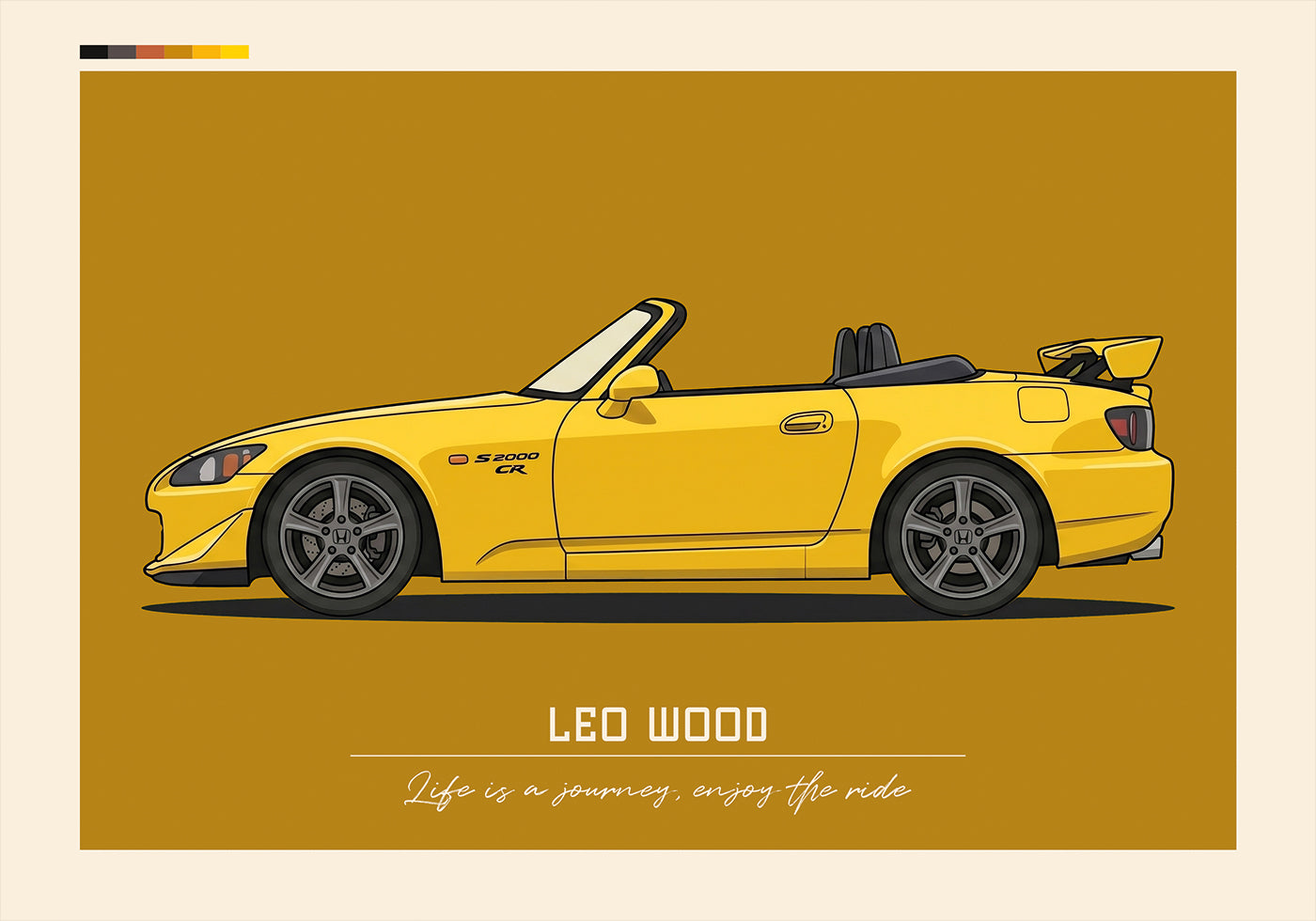 Sport Car Personal 4 Plakat