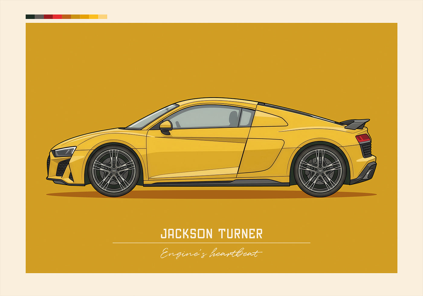 Sport Car Personal 9 Plakat