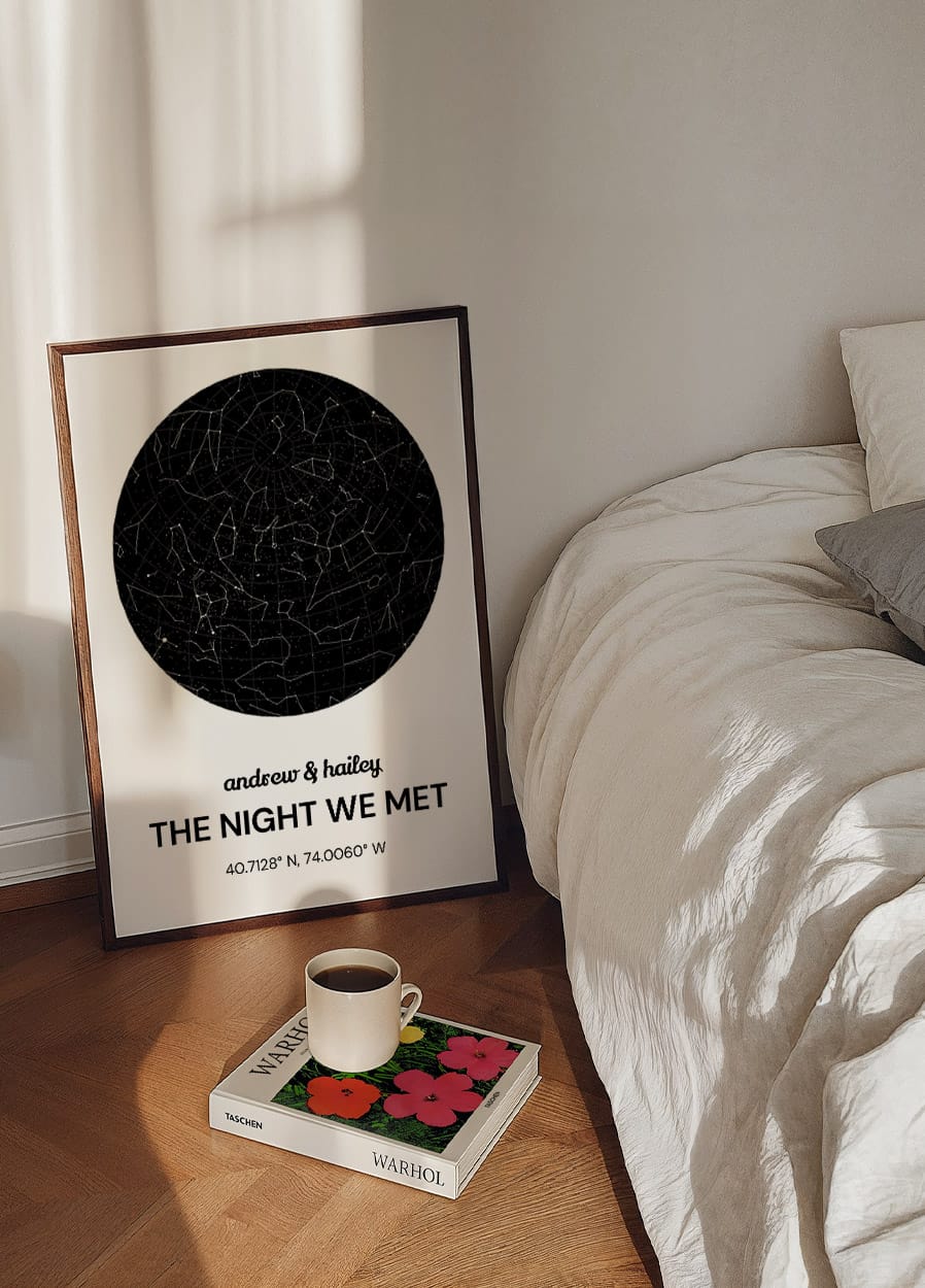 Personalized Star Map Plakat