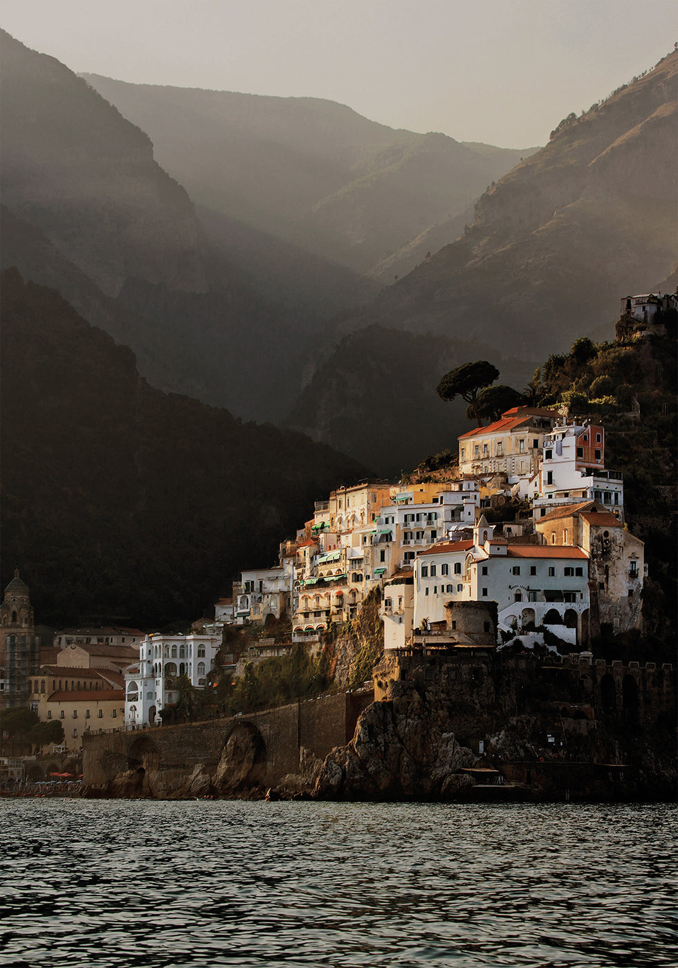 Sunset in Amalfi Plakat