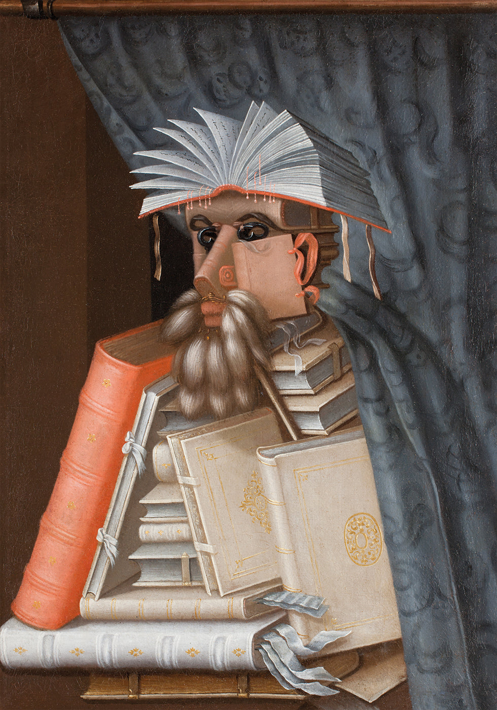 The Librarian By Giuseppe Arcimboldo Plakat