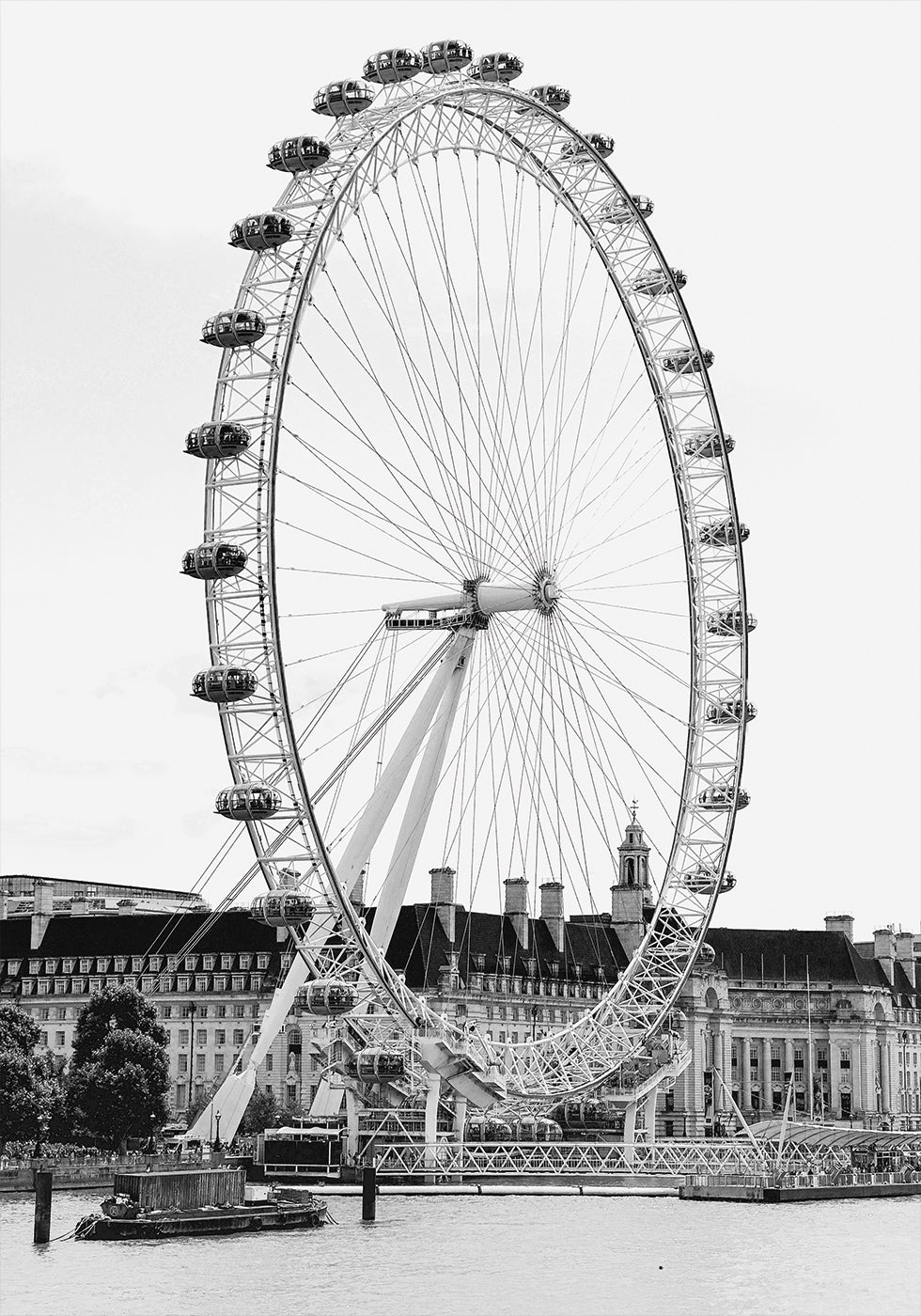 The London Eye Plakat