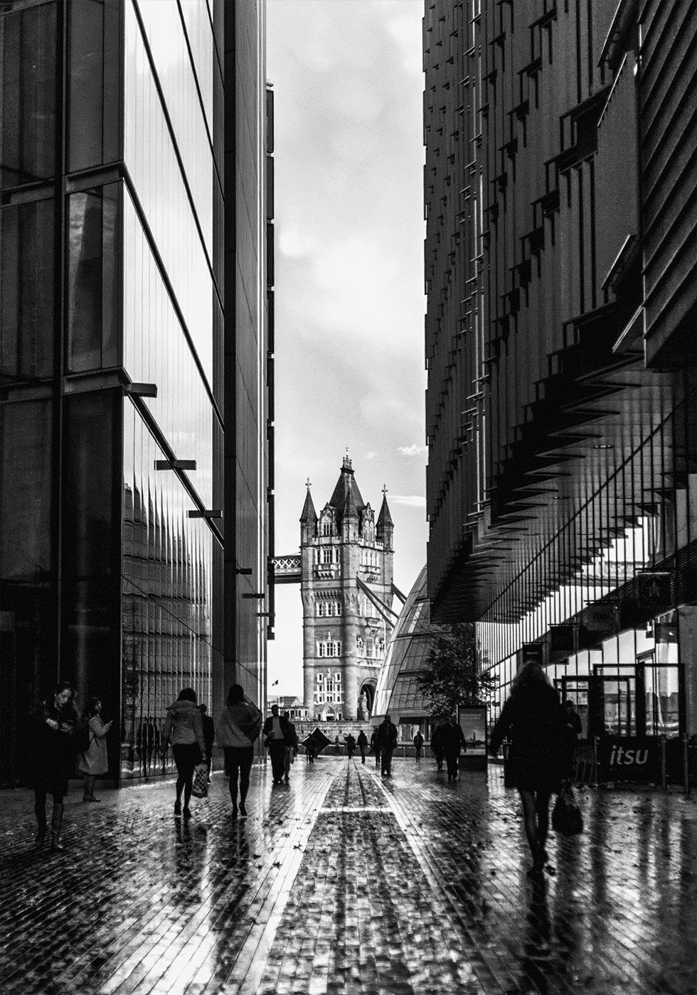 Tower Bridge Urban Perspective  Plakat