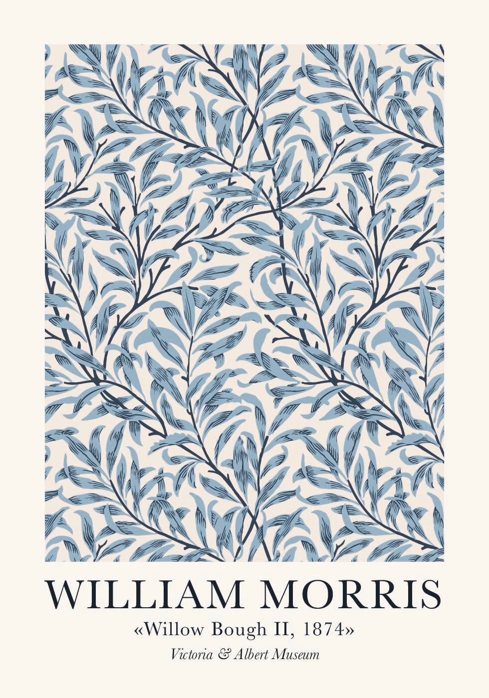 William Morris Willow Bough Plakat