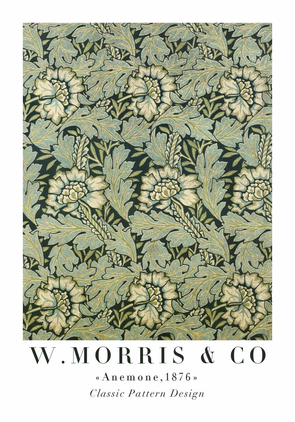 William Morris & Co - Anemone Plakat