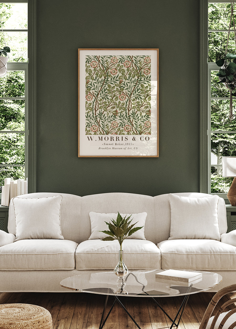 W. Morris & Co - Sweet Briar Plakat