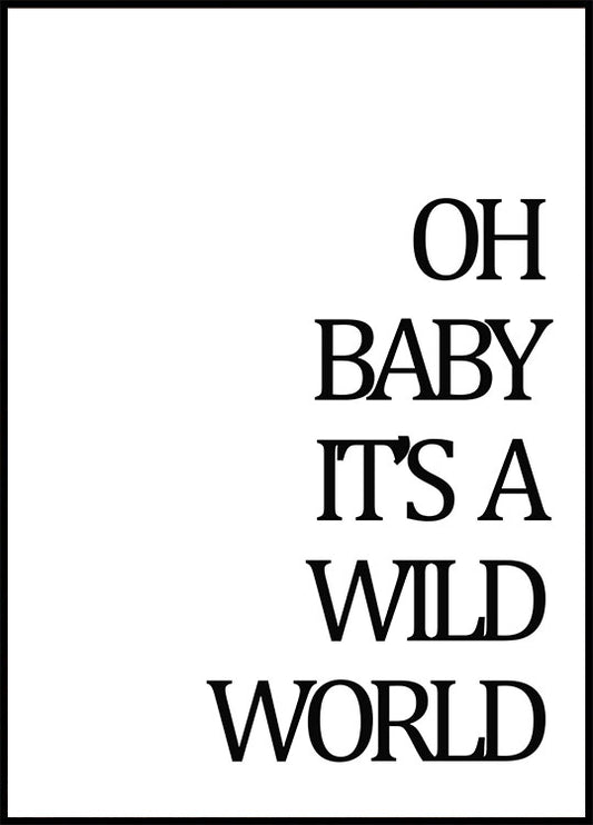 Wild World Plakat