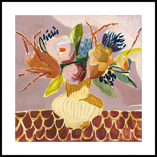 Mauve Bouquet Plakat