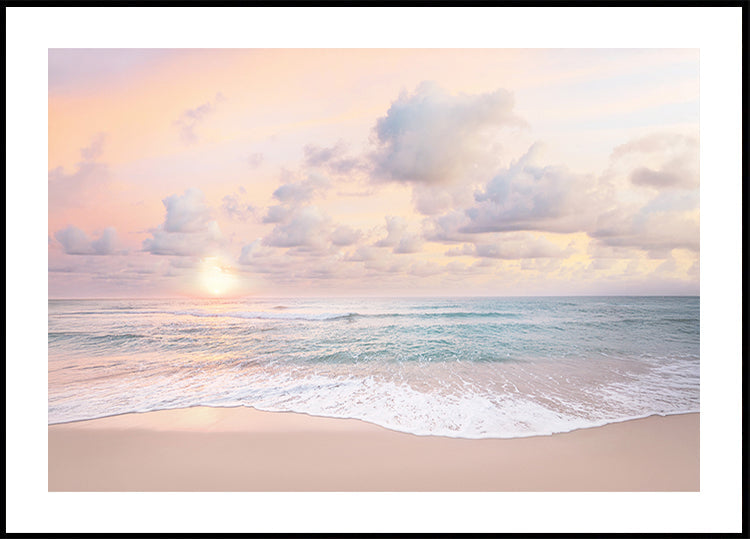 Cloudy Sunset Plakat