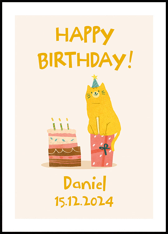 Kid's Birthday Personal 3 Plakat
