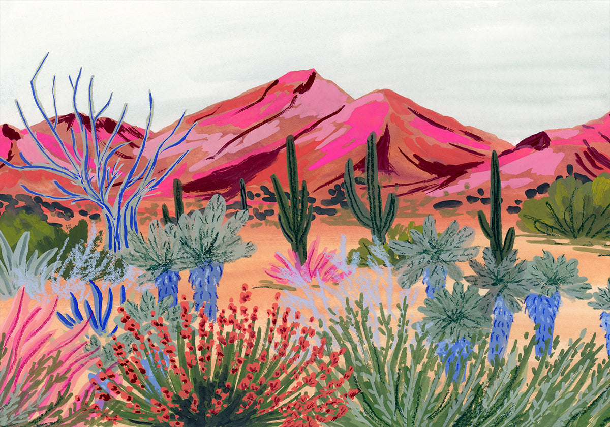 Bright Desert Plakat