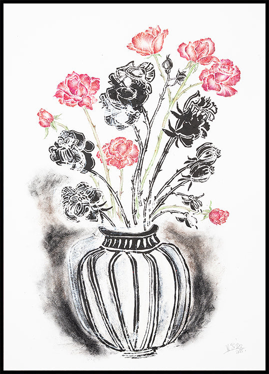 Dark Flowers Plakat