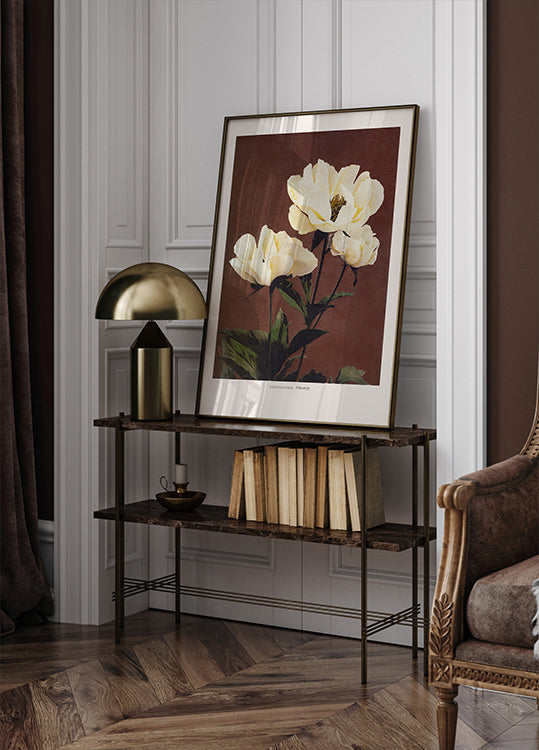 Hærdaceous Peony Plakat