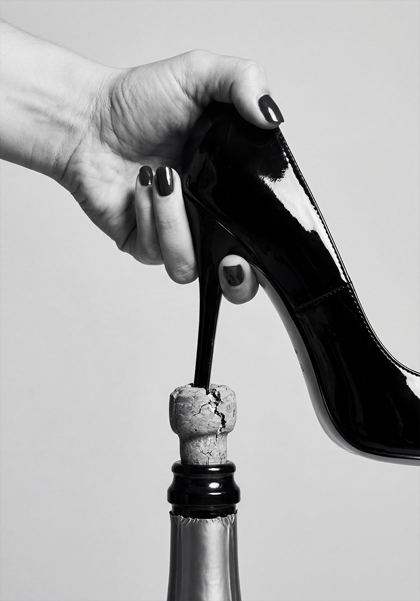 High-Heeled Wine Opener Plakat
