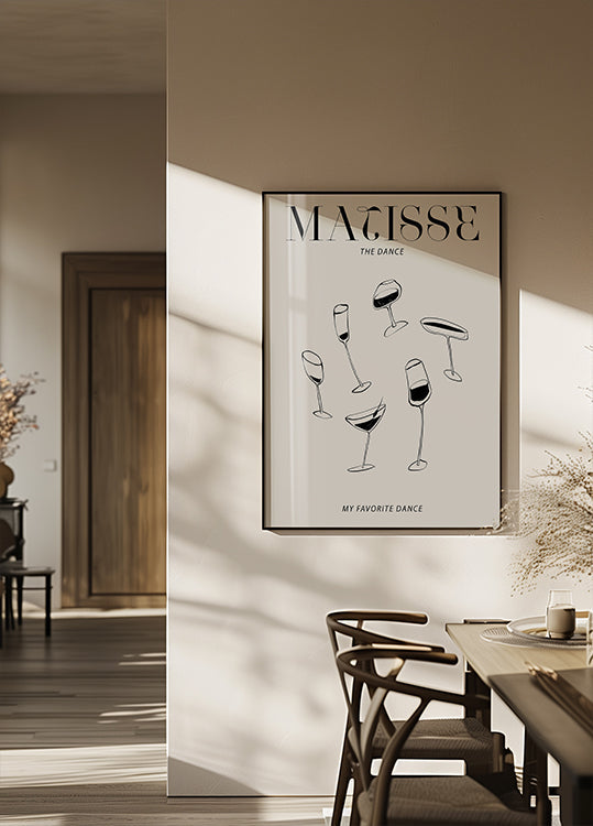 Dancing Glasses Plakat