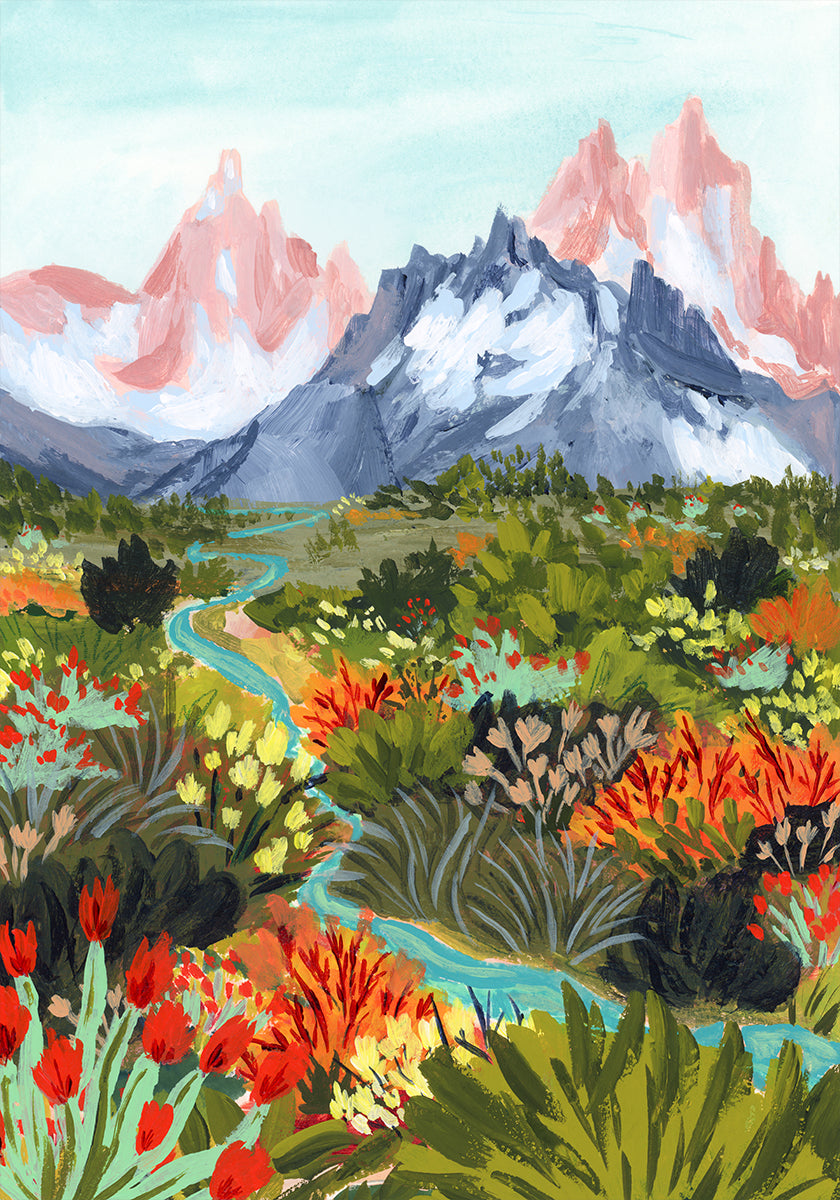 Autumn Mountains Plakat