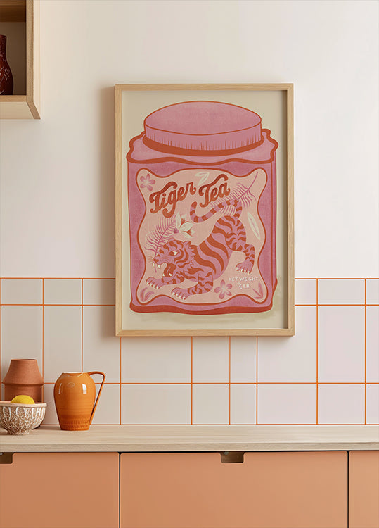 Crouching Tiger Tea Plakat