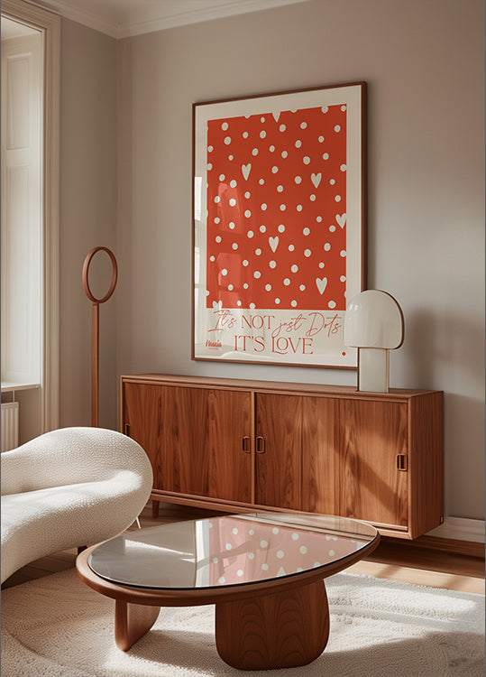 About Love. Dots Plakat