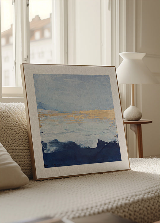 Peaceful Golden Horizon Plakat