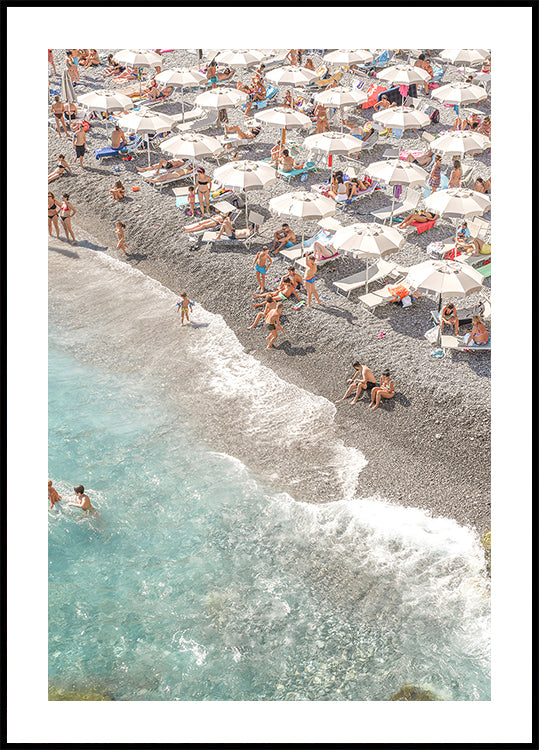 Amalfi Beach Plakat