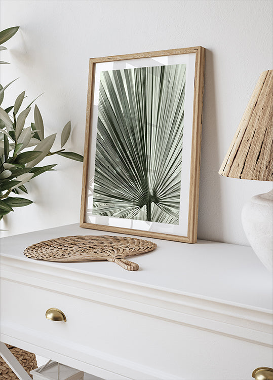 Palm Leaf Plakat