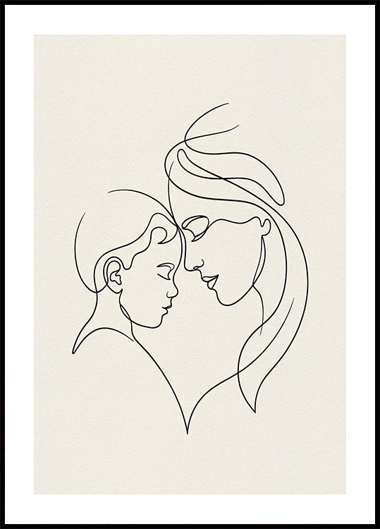 Mother and Child Plakat