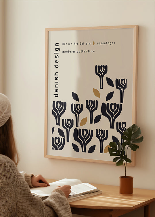 Art Gallery copenhagen modern collection Plakat