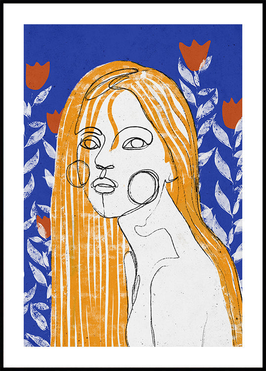 Floral Serenity Plakat