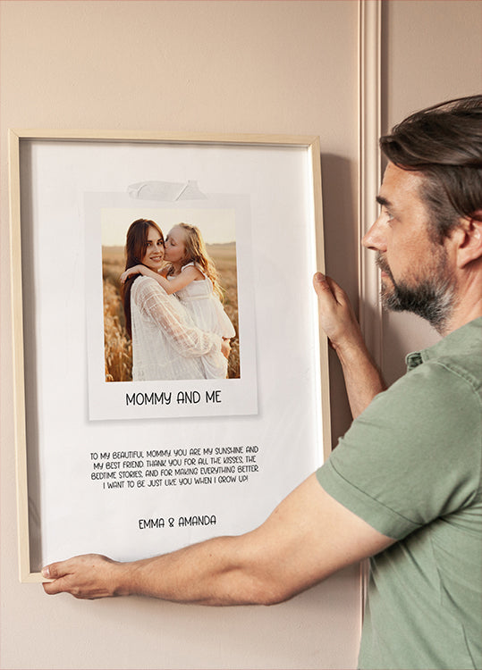 My Mommy Photo Personal Plakat