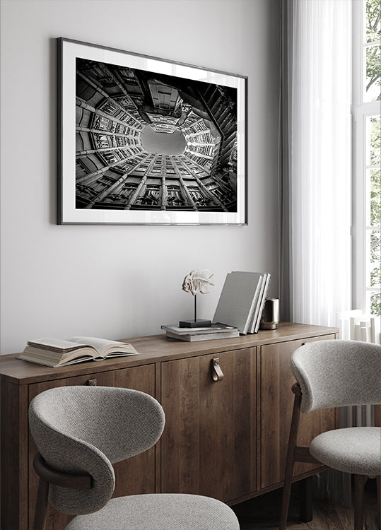 Waiting for the plane Plakat