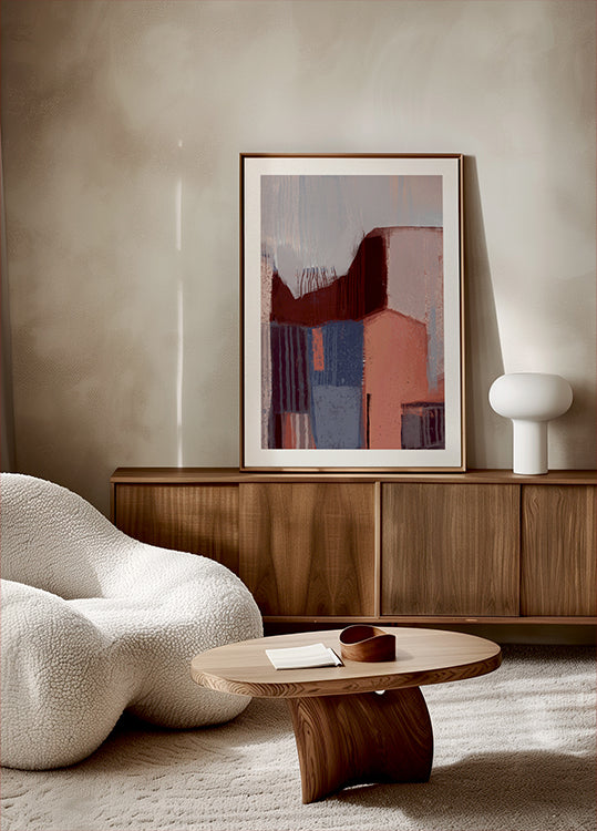 Abstract Urban Forms Plakat