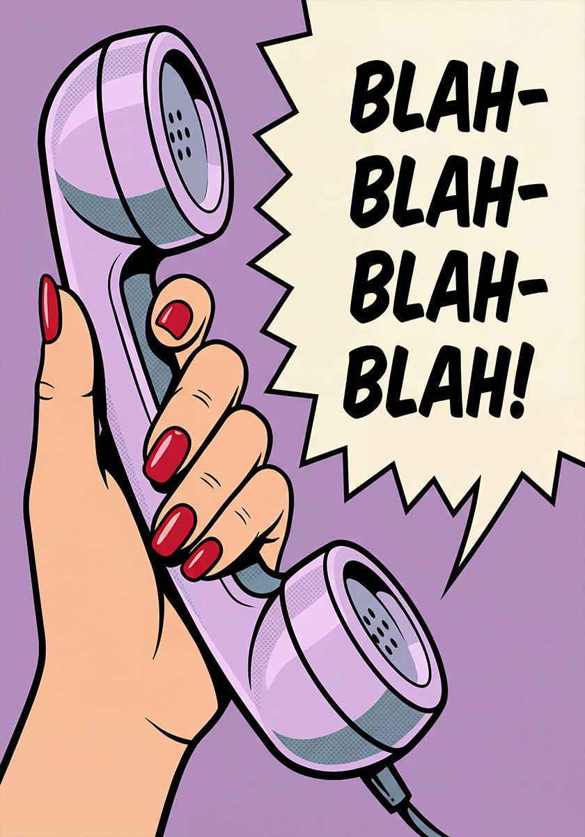 Blah Blah Blah Plakat