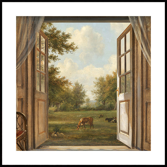 Landscape Near Hilversum Plakat