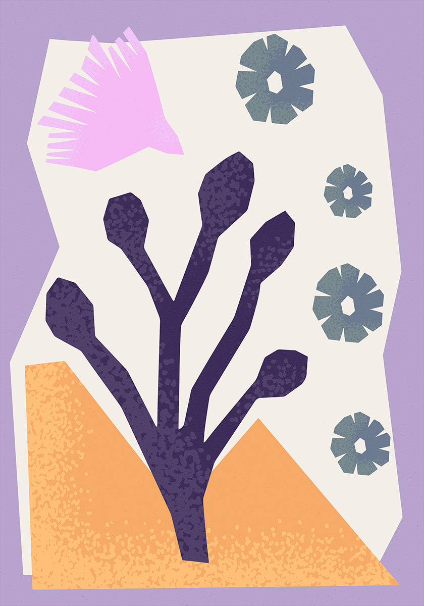 Abstract Garden Plakat