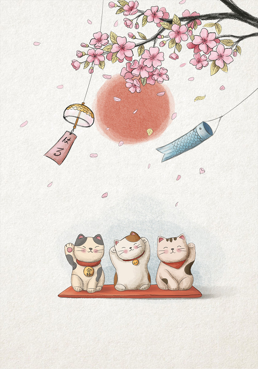 Lucky Cat Plakat