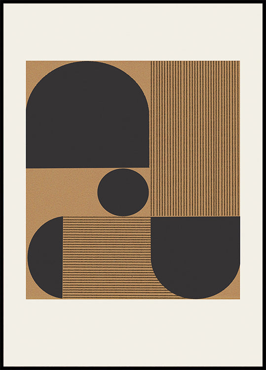 Geometric Harmony Plakat