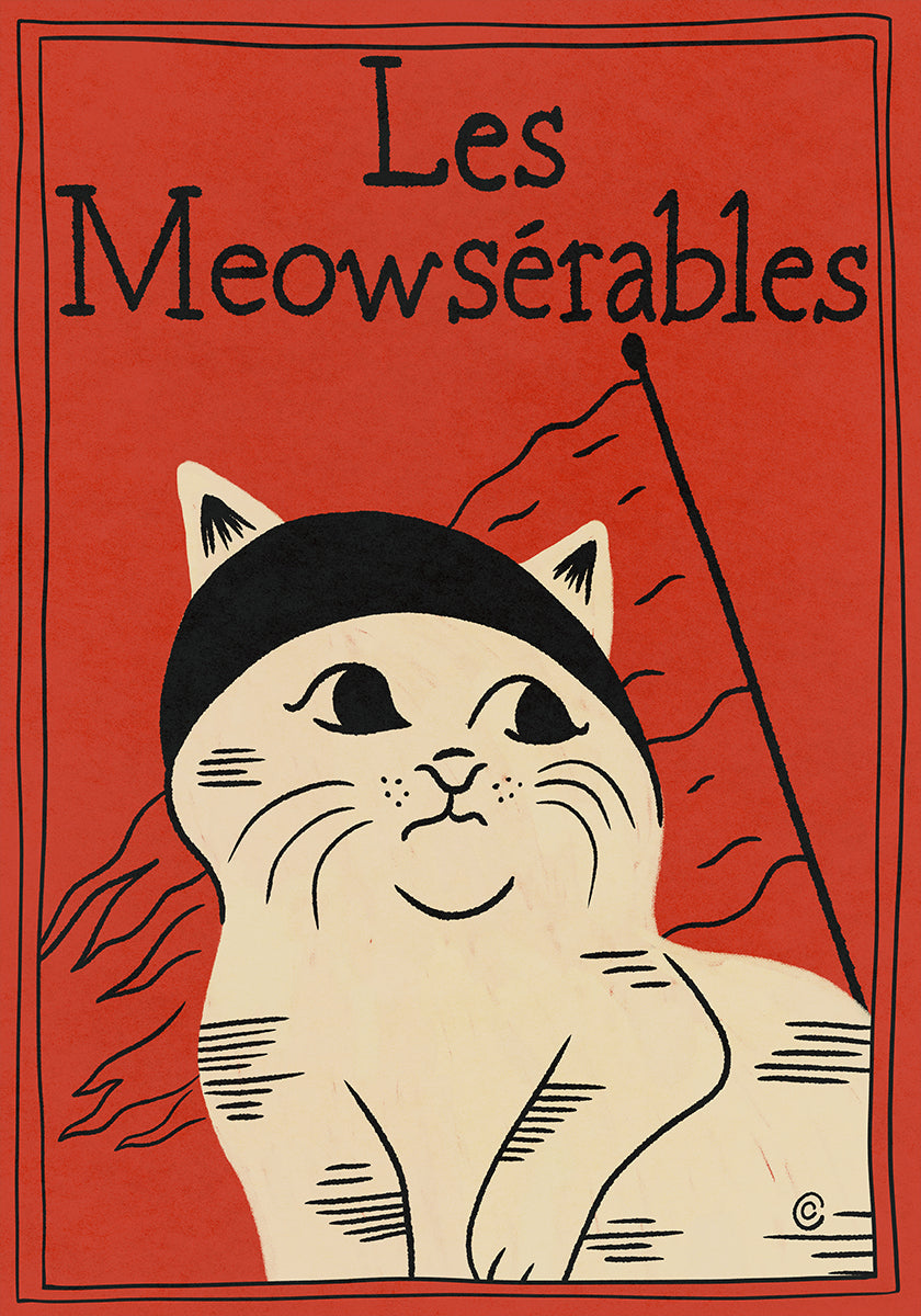 Les Meowserables Plakat