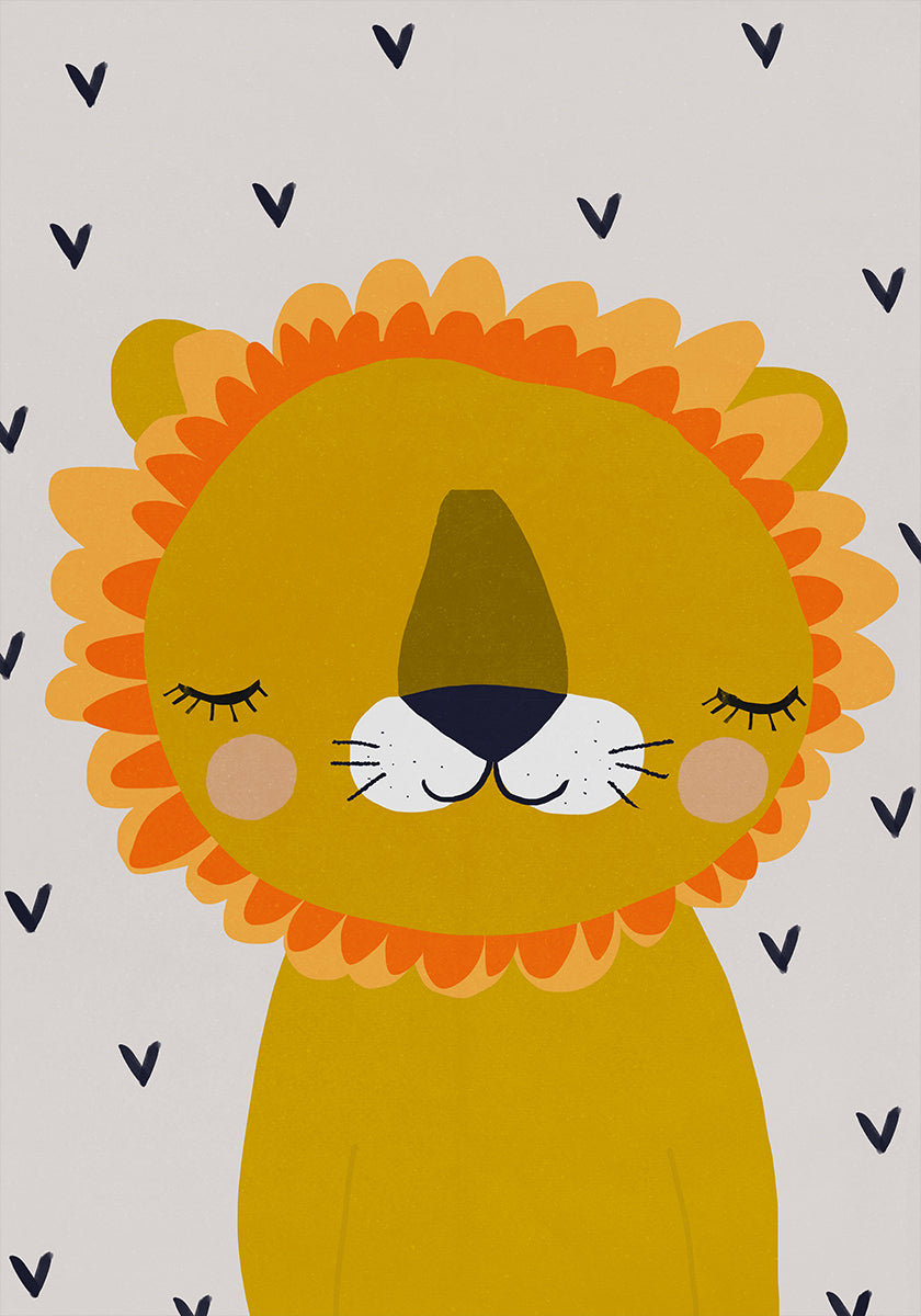 Dreamy Lion Plakat