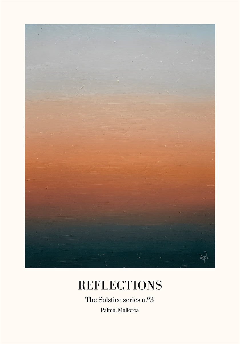 Reflections - the Solstice Series Nr. 3 Plakat