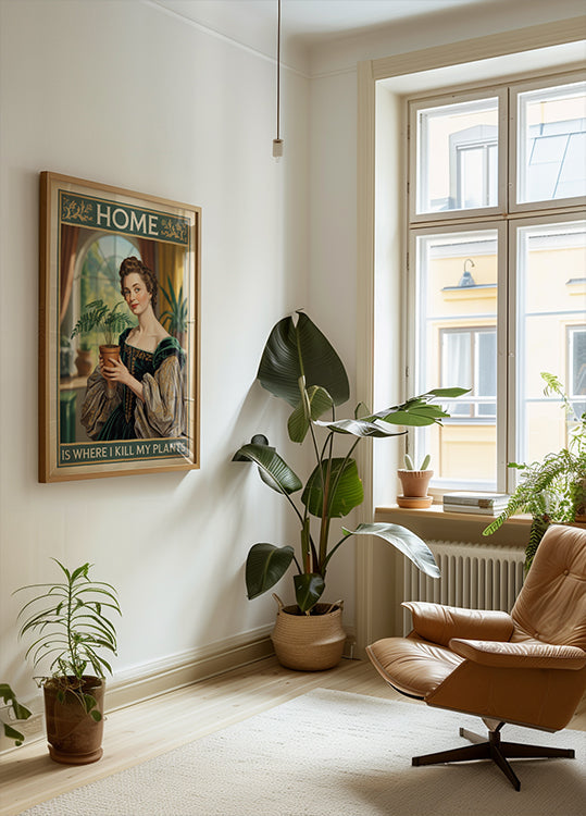Plant Peril at Home Plakat