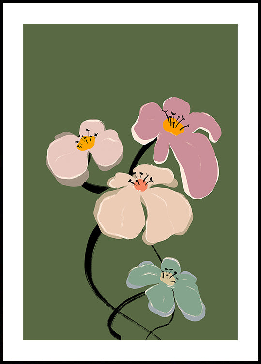 Blooming Graceful Plakat