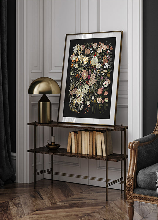 Black Bouquet Plakat