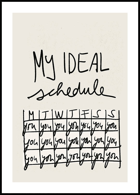 Myi deals chedule Plakat