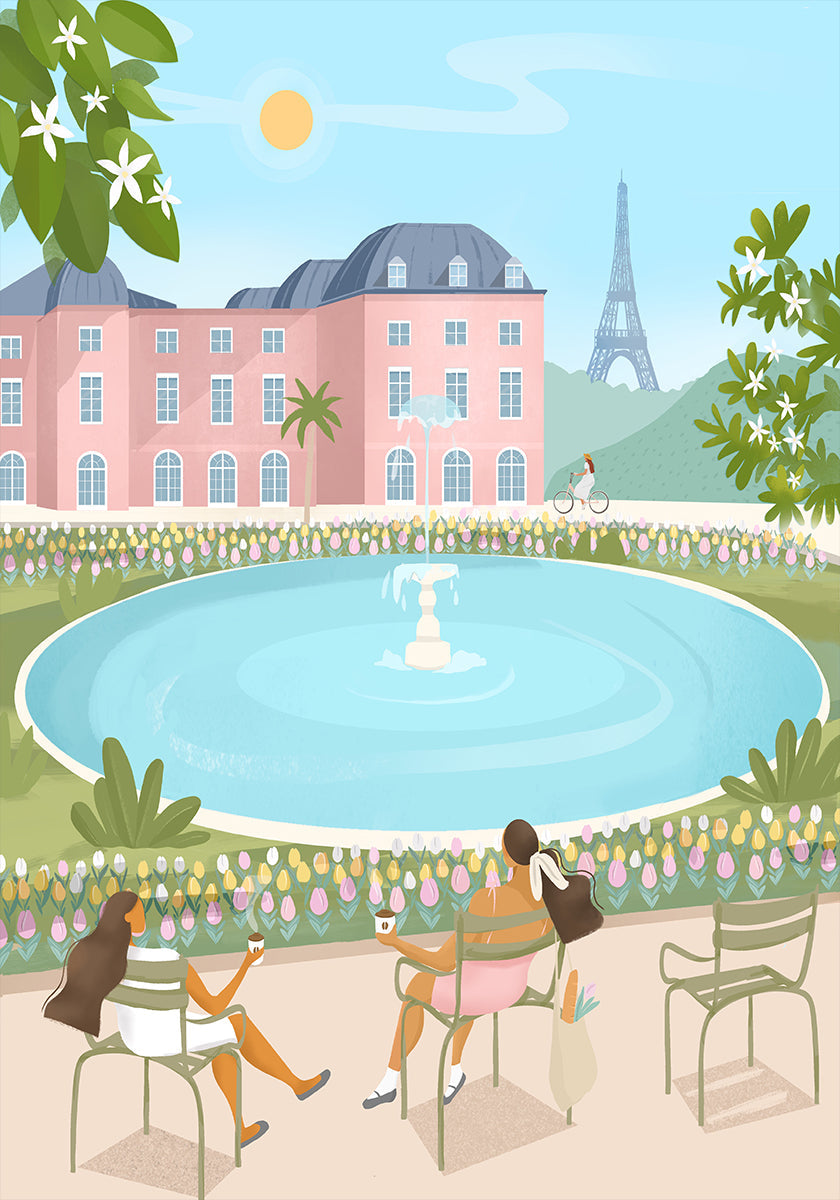 Parisian Serenity Plakat