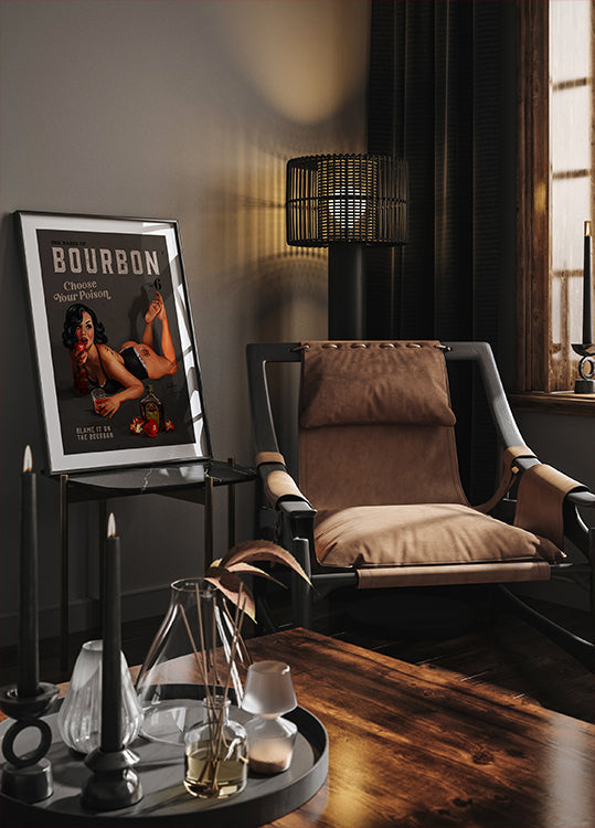 Babes of Bourbon Vol 6 Choose Your Poison Sexy Pinup Plakat