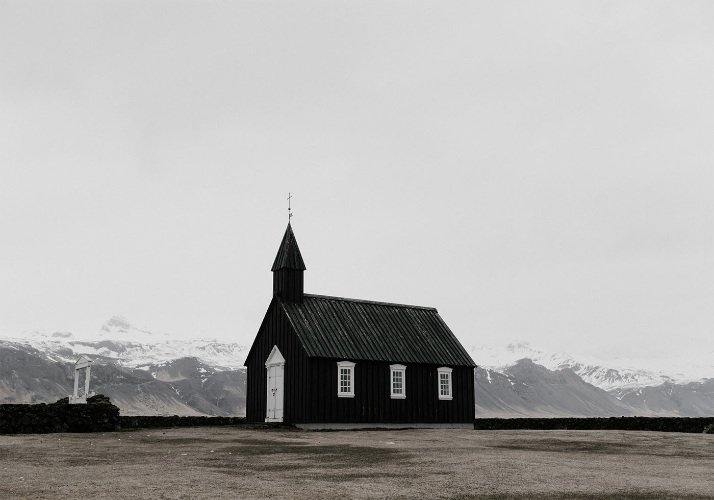 Black Church Plakat