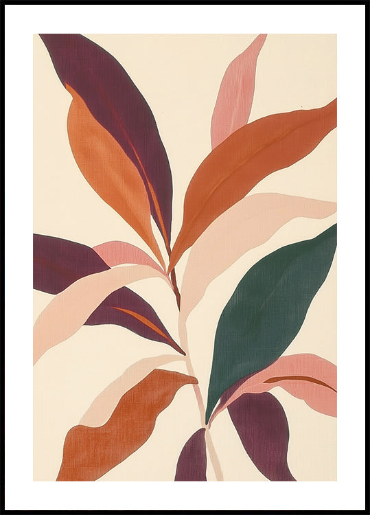 Abstract Plants Plakat