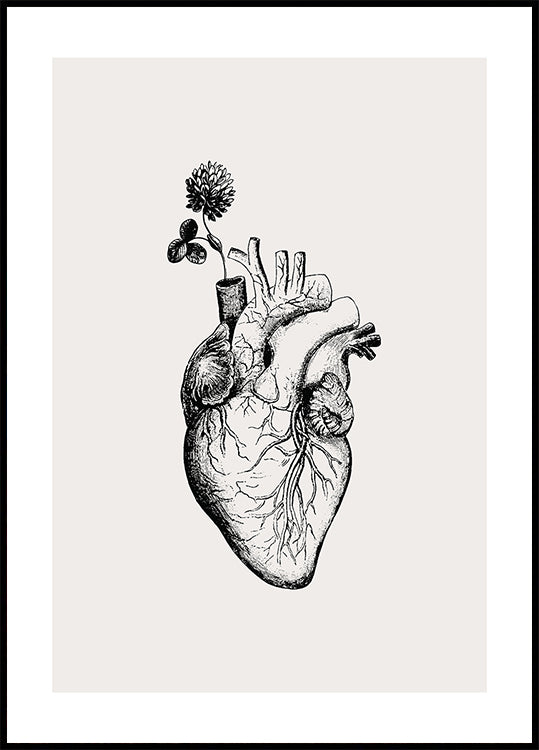 Heart Bloom Plakat