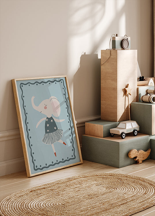 Dancingelephant Plakat