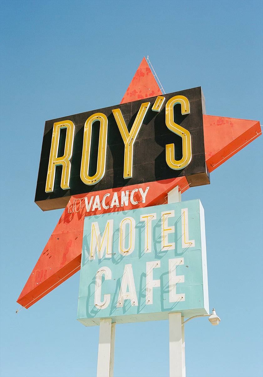 Mojave Desert California III on Film Plakat